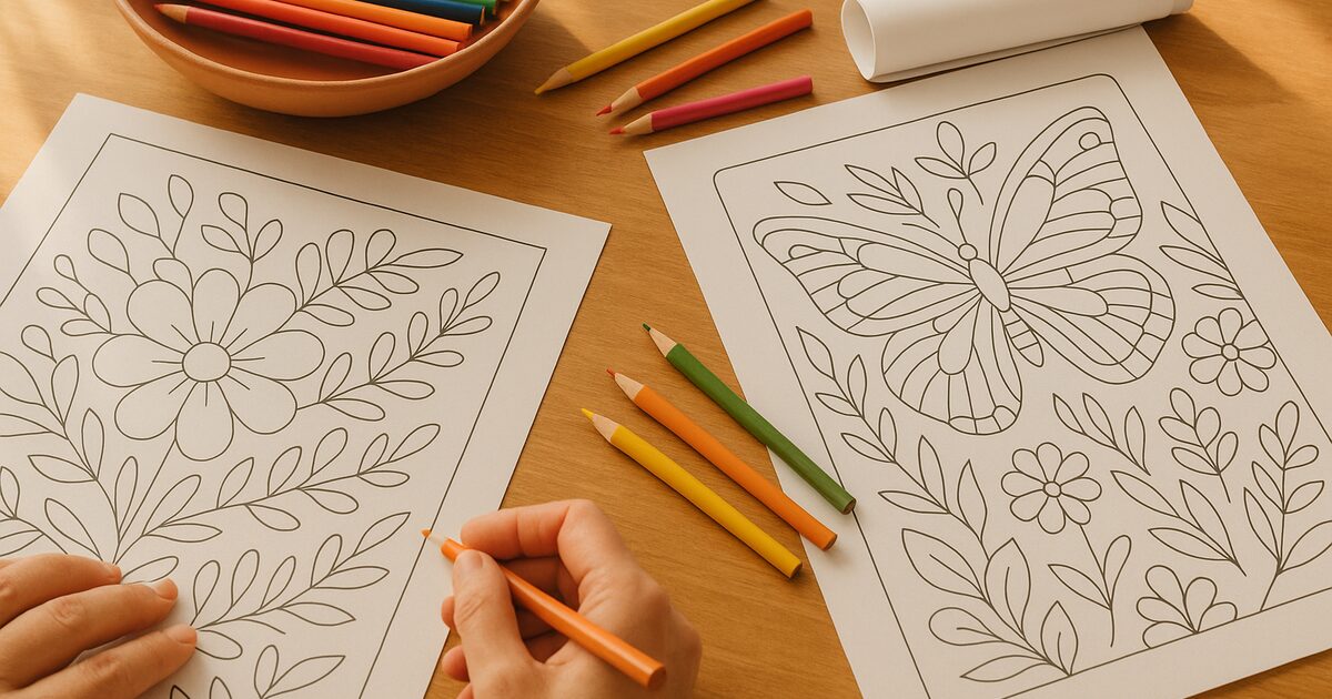 Coloring Trends in Early May 2026: Wellness, Family Creativity, and Digital Printables